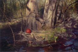 Red Ball in Early Spring