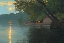 Bonfire on the River